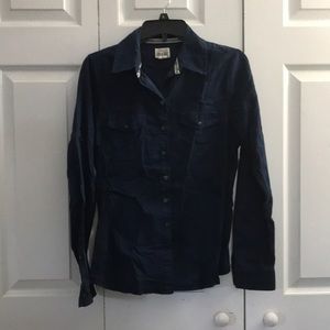 M Converse button down long sleeve shirt